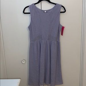 Purple summer dress